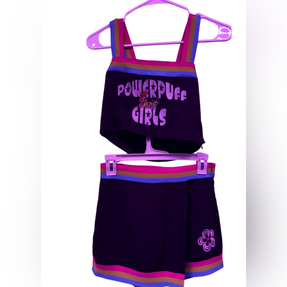 Dolls Kill Power Puff Girls Vibrant Trim Top